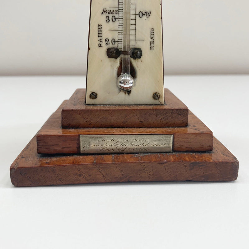 William IV Desk Thermometer from The Burning of The Palace of ...