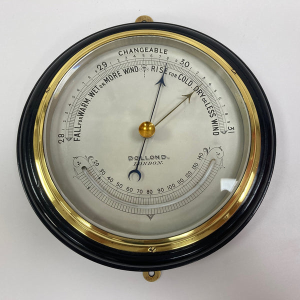 RNLI FISHERMANS MARINE BAROMETER BY DOLLOND No 3658 c1887