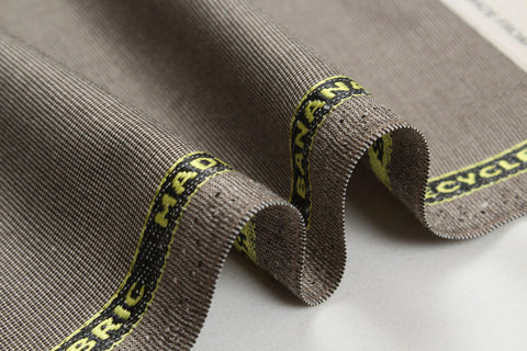 Banana Fiber and Recycled Polyester Woven Fabric - Stretch-Fabric-FabricSight