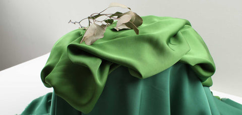 green fabrics