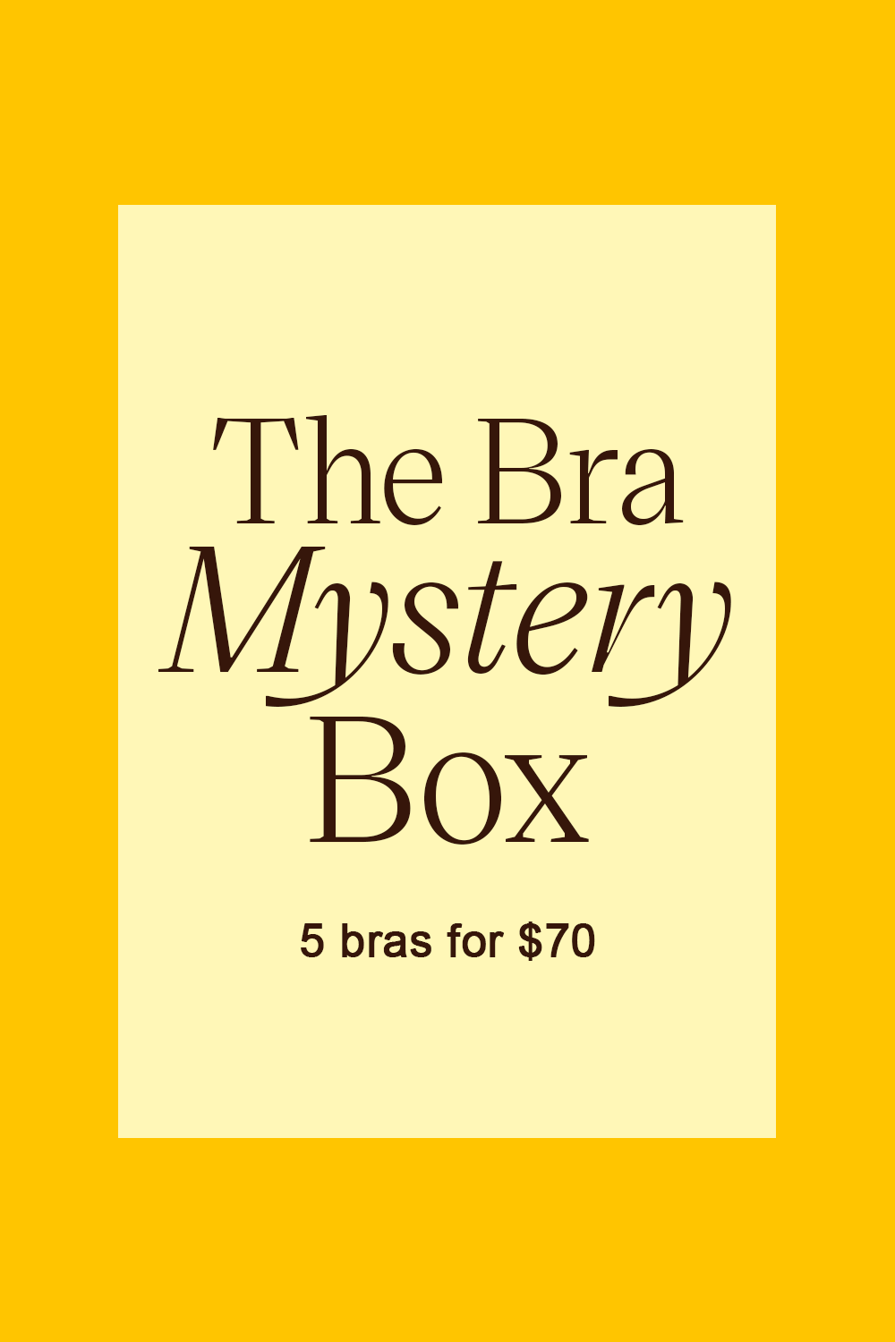 Image of 5 Bras for $70