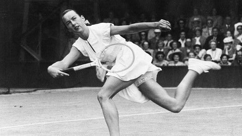 Gertrude Gussie Moran, tennis star of the 1950s