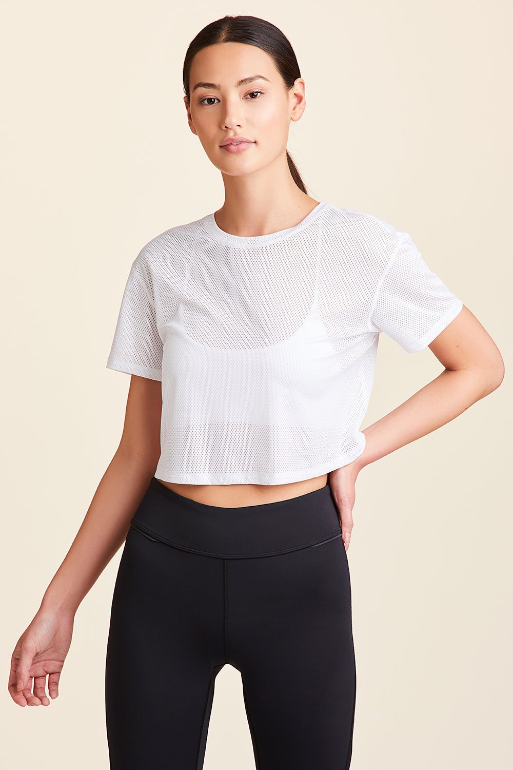 Image of Tie Back Crop Tee