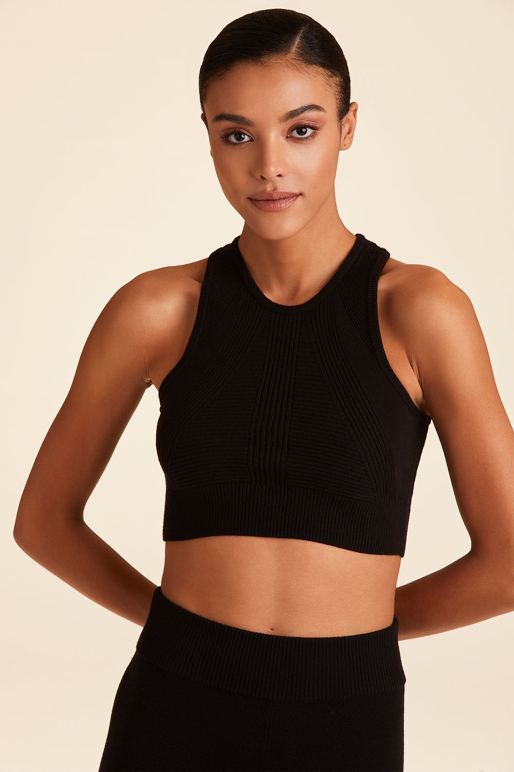 Image of Goddess Cashmere Crop Tank