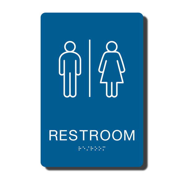 Ada California Restroom Signs Title 24 1976