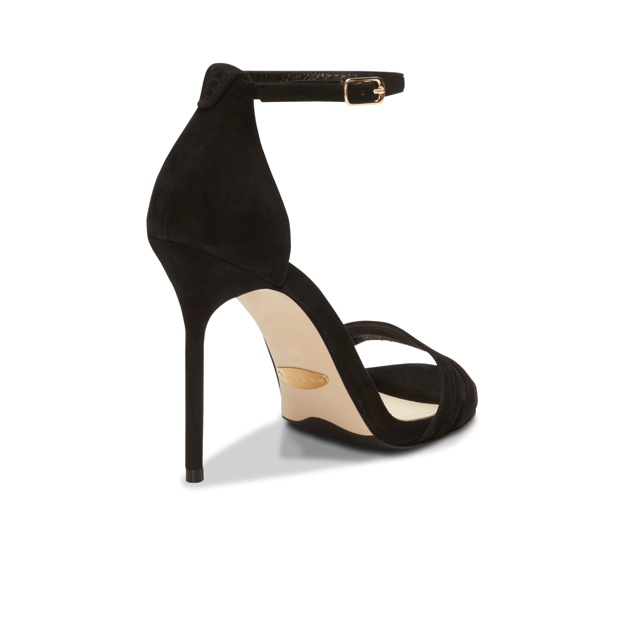 Perfect Sandal 100 | Black Suede | Sarah Flint