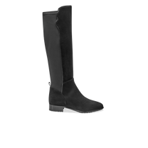 Perfect Stretch Boot 30 | Water-Resistant Black Suede | Sarah Flint