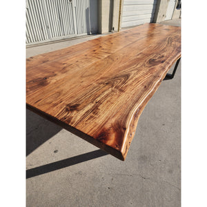 10ft Live Edge Acacia Wood Dining table – Alive Edge Designs