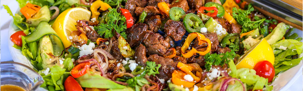 Peppercorn Steak Chopped Salad