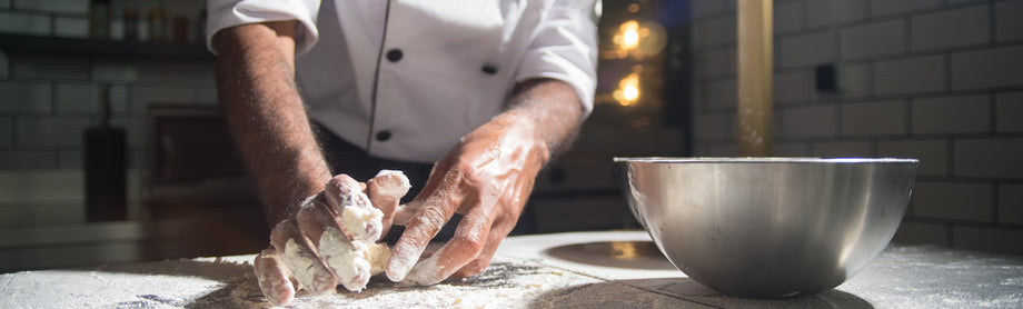 Image of a chef preparing food