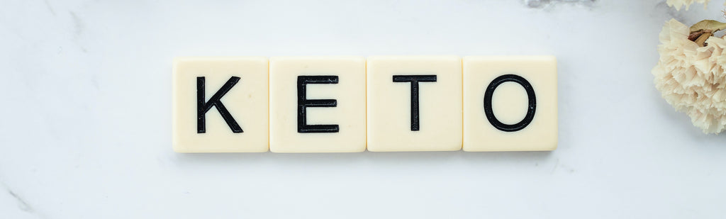 A word art that says "Keto'