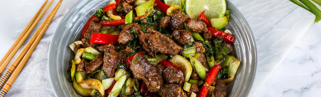 Beef and Bok Choy Stir Fry