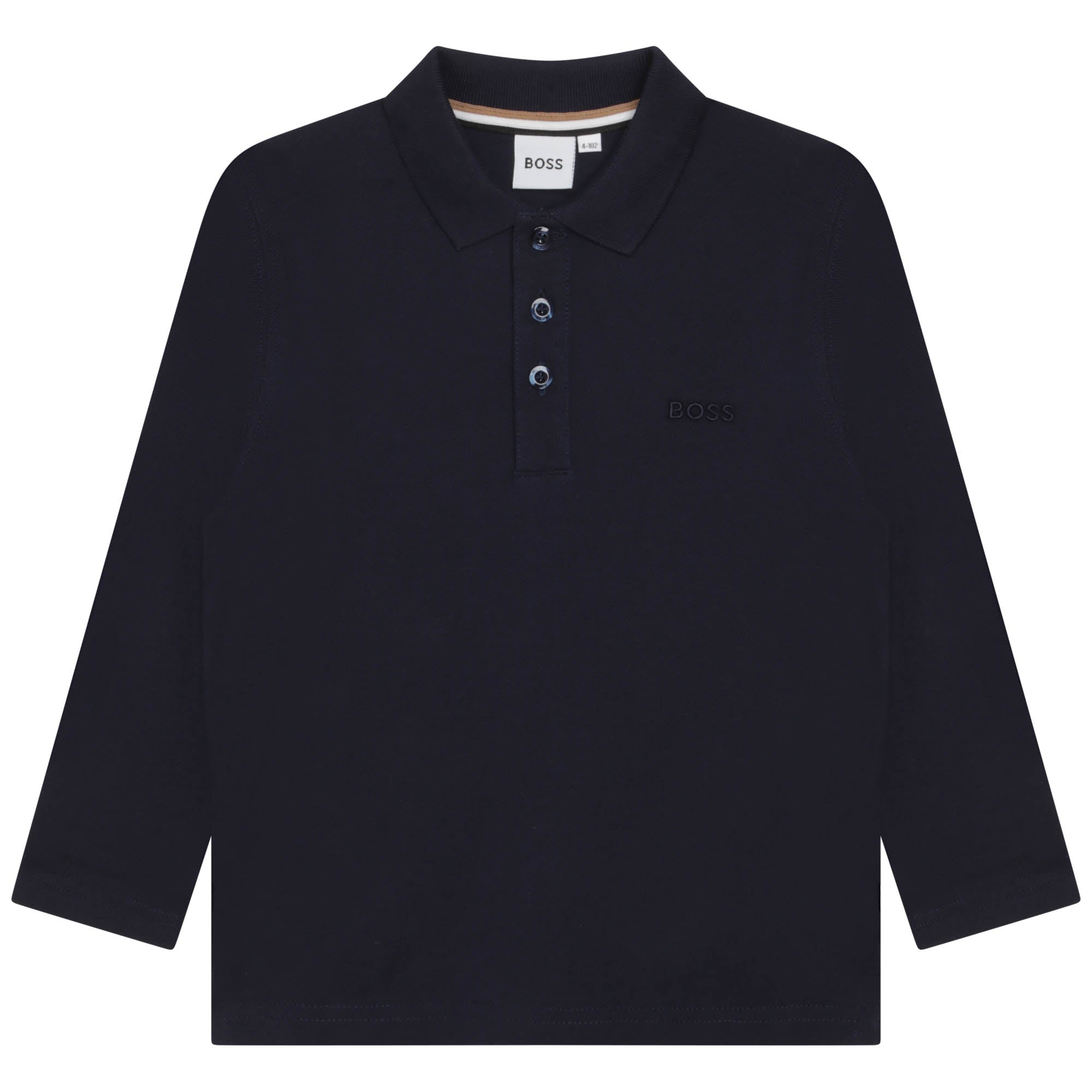 Hugo Boss Navy Long Sleeve T-Shirt