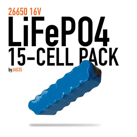 Jehu Garcia 16pcs LiFePO4 3.2v 20ah 200A High Discharge Current 20Ah  Battery Cells