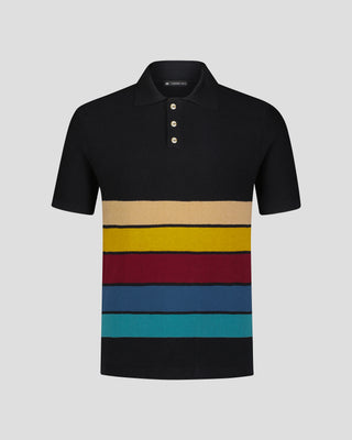 Southern Gents Knit Polo - Vintage Striped