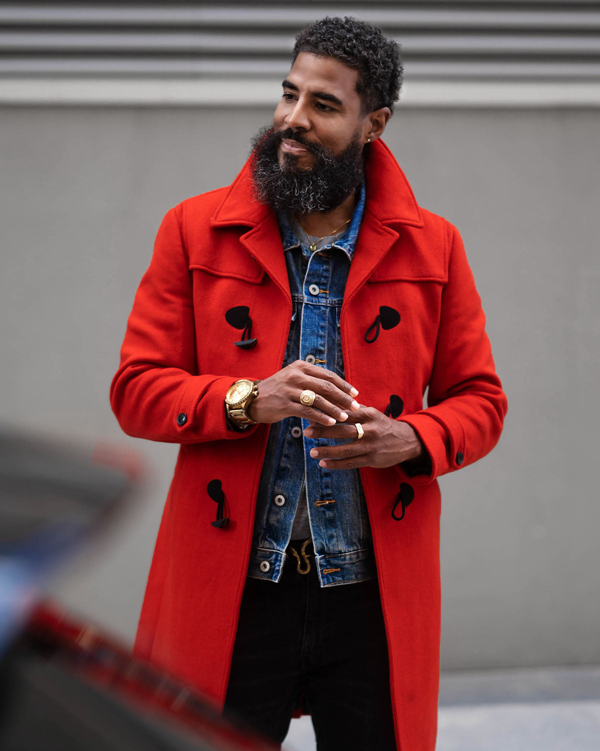 Pacifische eilanden vertaling Maladroit SG Duffle Coat – Blood Orange – Southern Gents