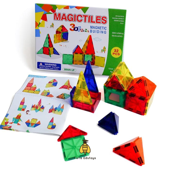 magic tiles magnetic building