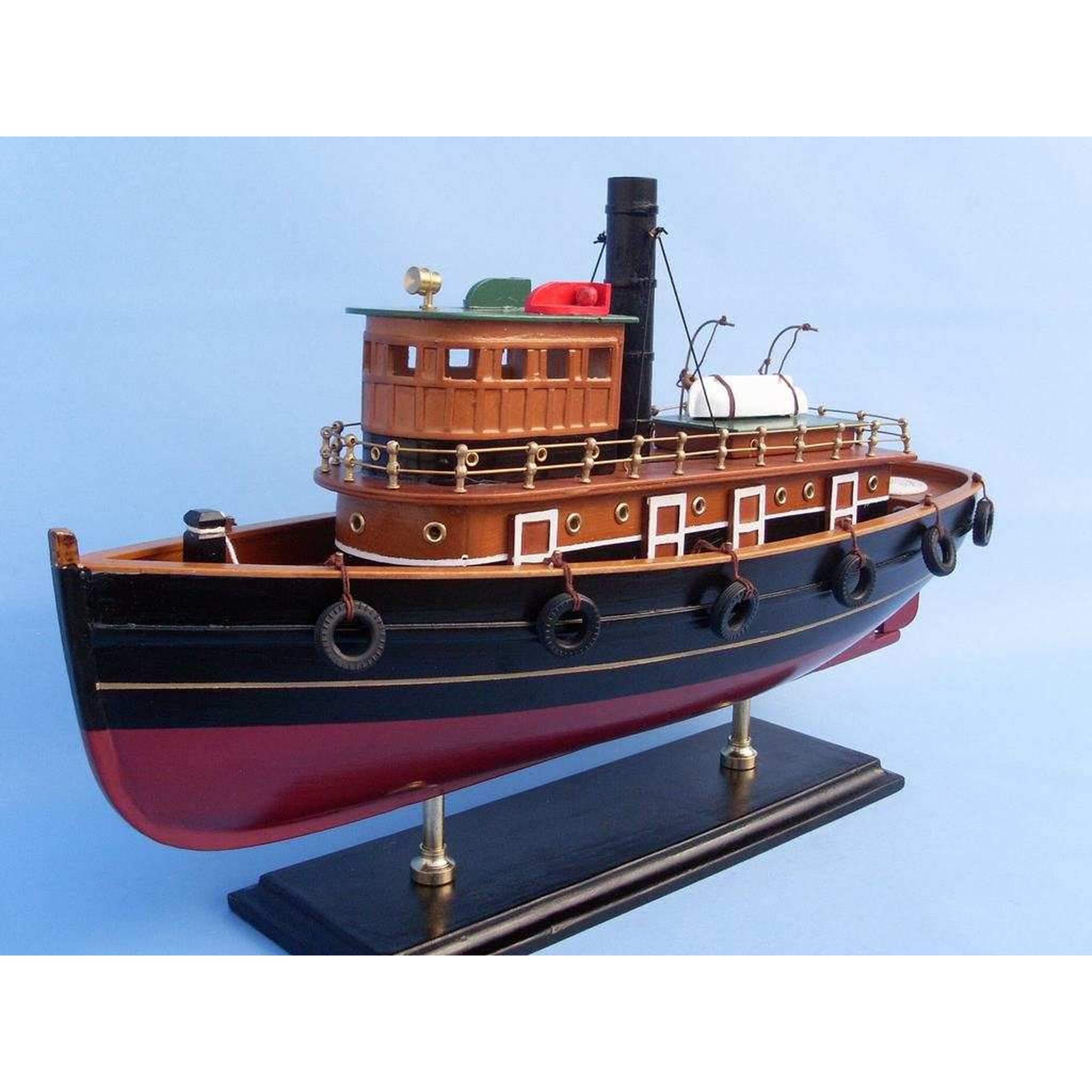 Buy Wooden River Rat Tugboat Model Adama Model Ships