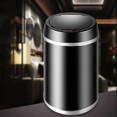 9L Intelligent Automatic Stainless Steel Waste Bin