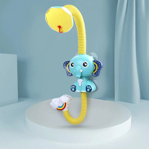 Juguete de baño para bebé, pulverizador de ducha eléctrico de dibujos animados