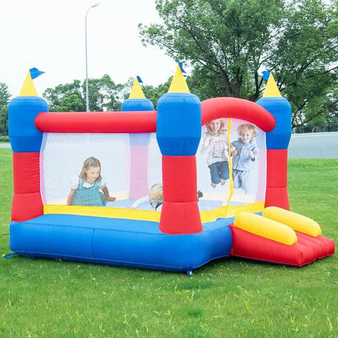 Castillo inflable premium que despide