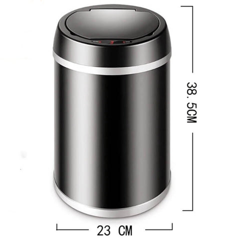 9L Intelligent Automatic Stainless Steel Waste Bin