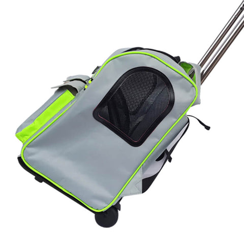 Premium Pet Carrier Bag Rolling Luggage