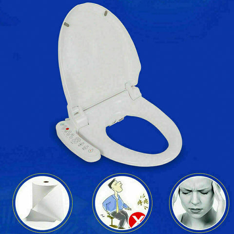 Smart Bidet Toilet Seat Cleaning 2 Nozzle