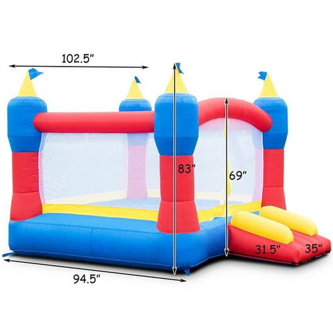 Castillo inflable premium que despide