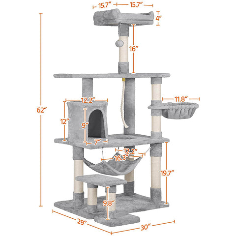 Multi-Level Cat Tower Condo