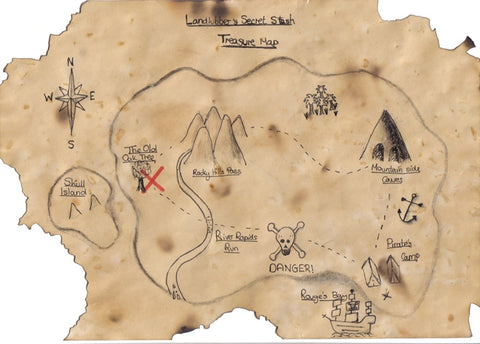 mapa del tesoro
