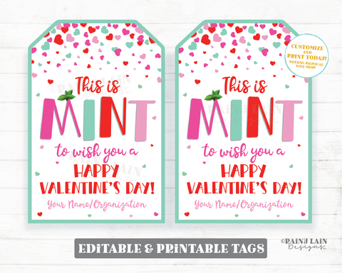 Valentine Gift Tags • this heart of mine