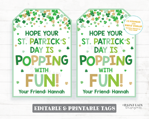 Kids Personalized St. Patrick's Day Cup With Straw Custom Tumbler With Name  Smiley Face Shamrock Four Leaf Clover 