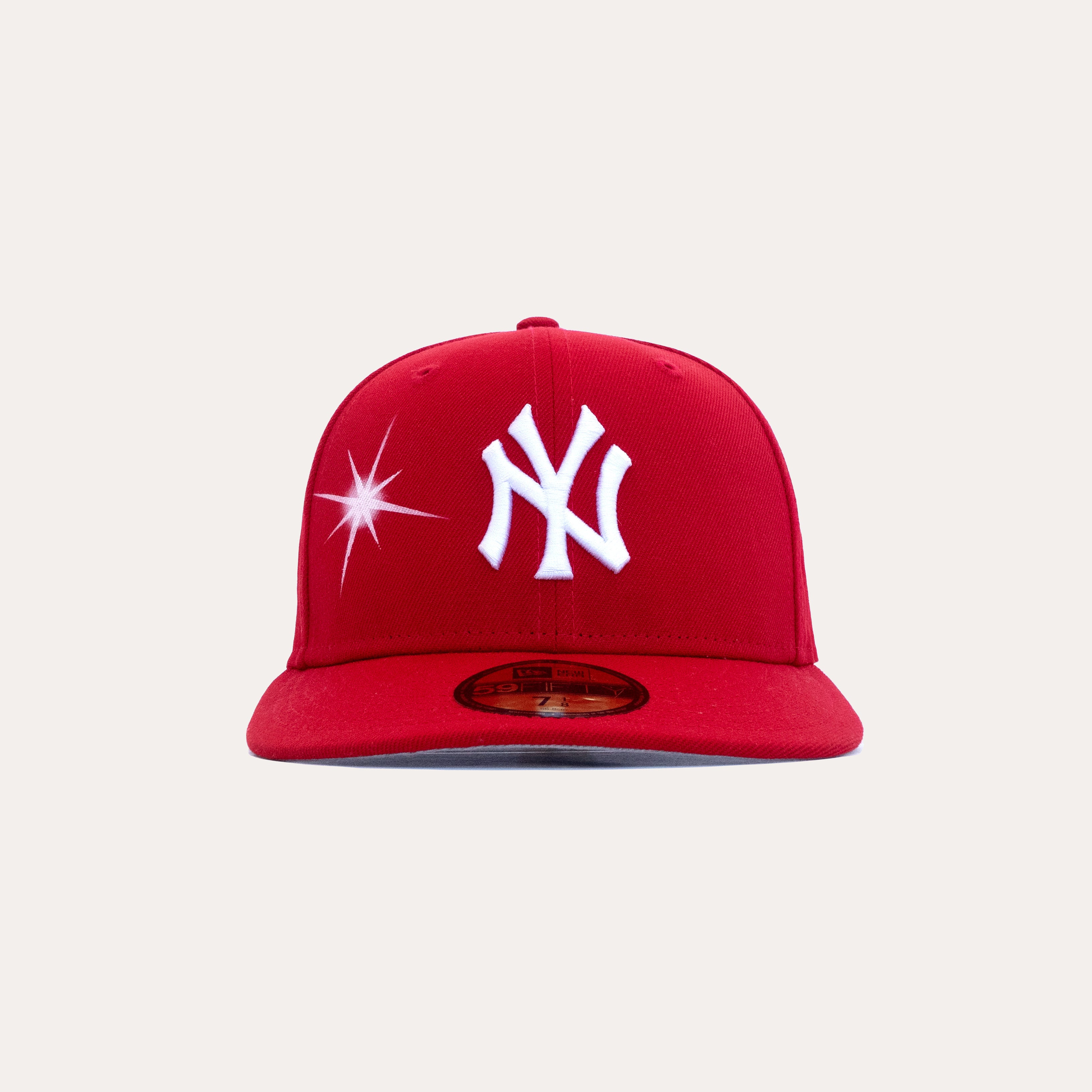 ayelayen new era Red 59Fifty 7 5/8 【今日の超目玉】 4800円引き