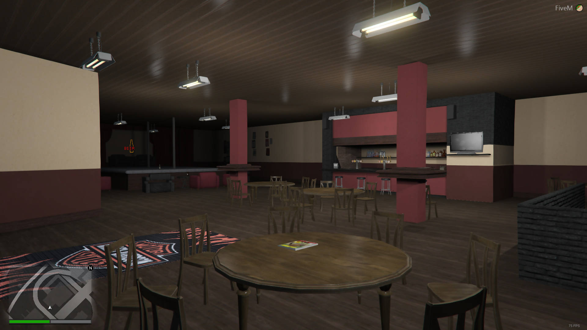 Mc Clubhouse Interior For Gta V Modit