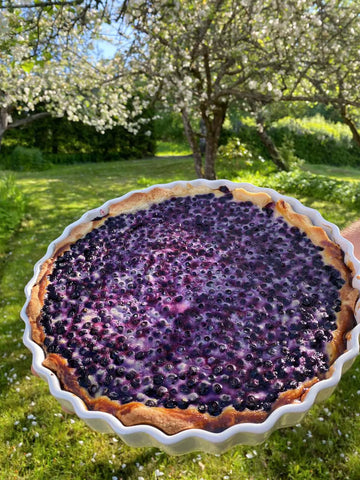 Natural Nordic Bilberry pie