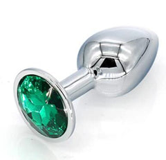 Crystal Stainless Steel Butt Plug