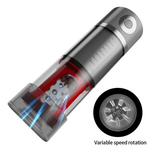 2In1 Vibrating Rotating Sucking Auto Masturbator For Males - Weadultshop