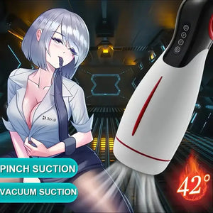 3D Internal Structure Telescopic Rotation Lotion Auto Masturbator - Weadultshop