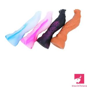 10.8in Rooster Shape Fantasy Large Silicone Soft Dildo For Anus Vagina - Weadultshop