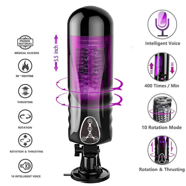 Automatic Hands-free Electric Male Masturbator Sex Toy Weadultshop pic