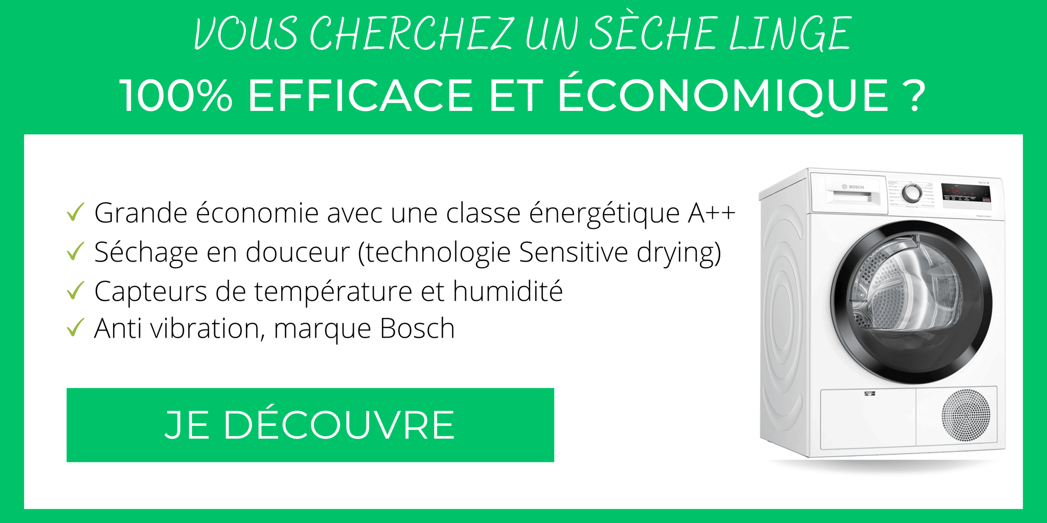 Quel sèche-linge choisir ? Conseils