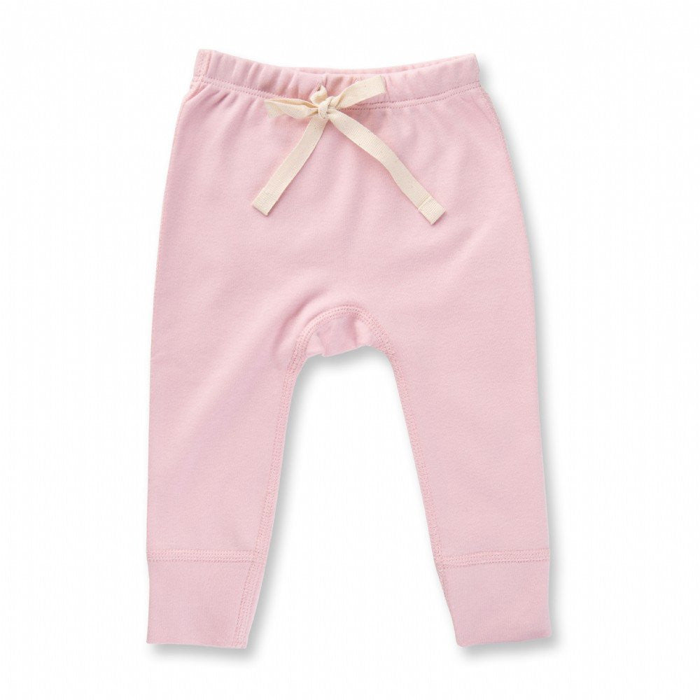 Heart Pants by Sapling Child - Dusty Pink - Bebe Designs