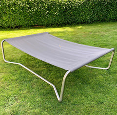 Crazy Chair DIVAN relaxation lounger, stainless steel frame, weatherproof covering, made in Germany