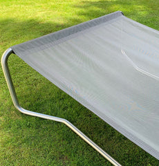 Crazy Chair DIVAN relaxation lounger, stainless steel frame, weatherproof covering, made in Germany