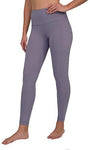 90 Degree By Reflex Womens Power Flex Yoga Pants - Plum Frost - Medium: Clothing