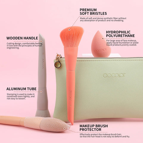 docolor morandi makeup brush set