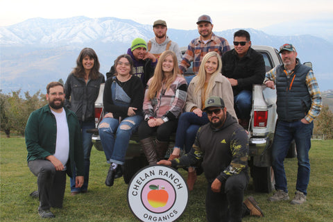 Chelan Ranch Team after harvest 2023
