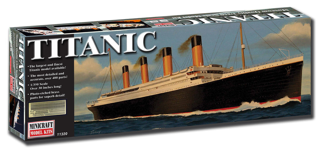 11320 1 350 Rms Titanic Deluxe Includes Photo Etched Brass Railings