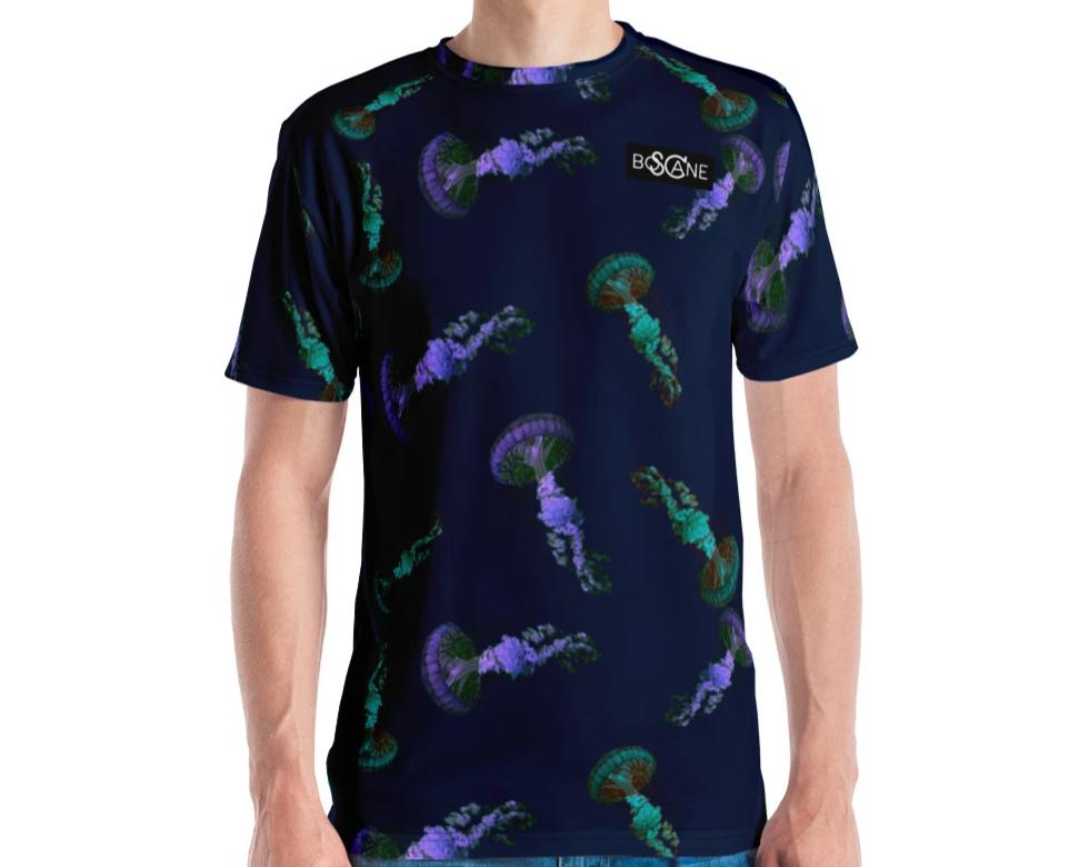 Men's Neon Glacier T-Shirt- Kokanee